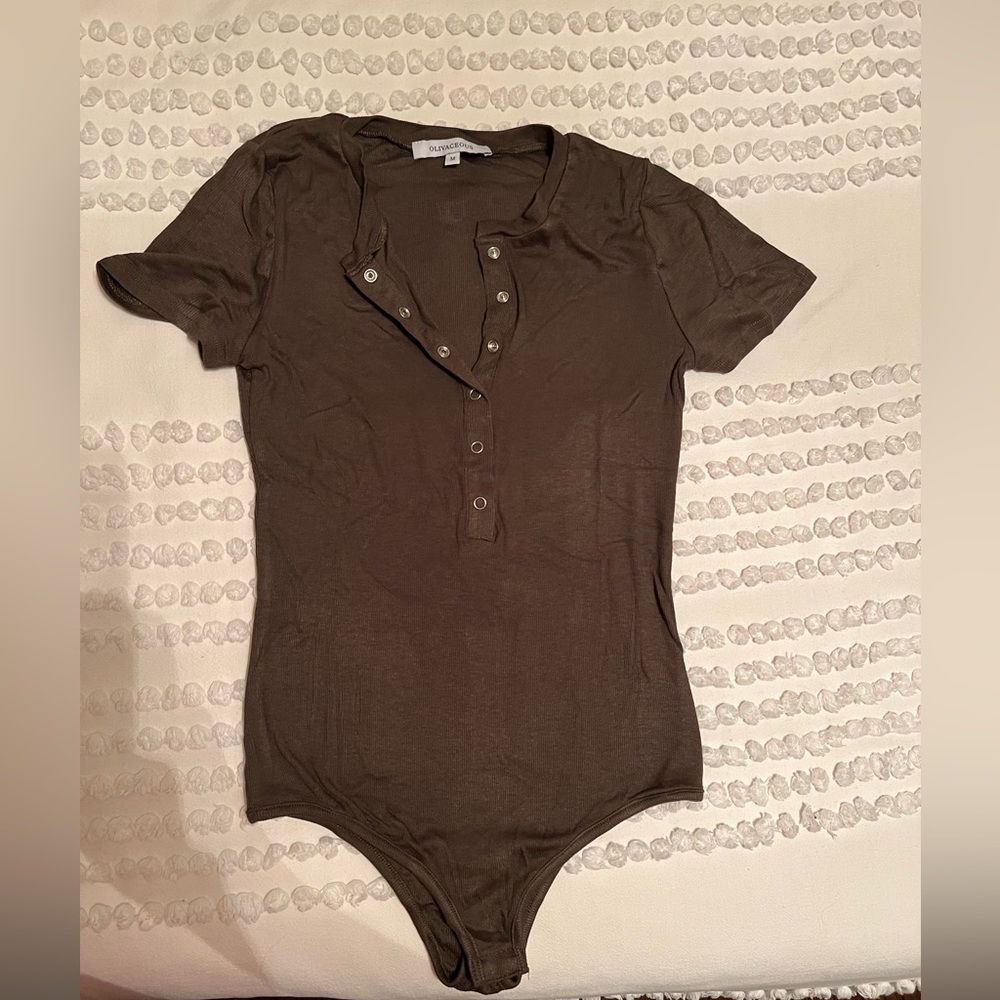 Olivaceous bodysuit